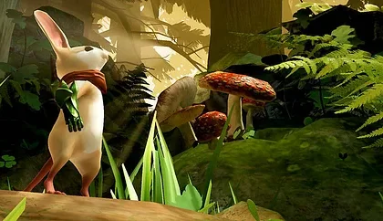 15 minut z akční adventury Moss pro PlayStation 4