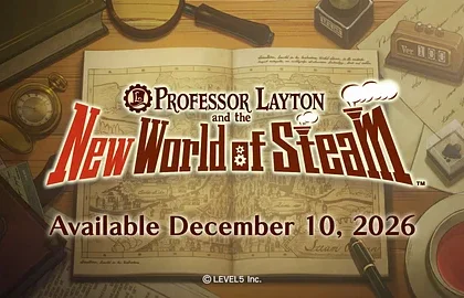 Hra Professor Layton and the New World of Steam vyjde letos v prosinci
