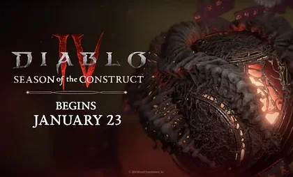 Blizzard oznámil třetí sezónu hry Diablo IV Season of the Construct, začne příští týden