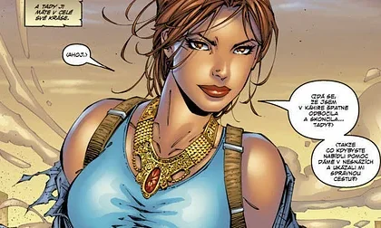 Koncem května u nás vyjde komiksová knížka Tomb Raider Archivy S.1