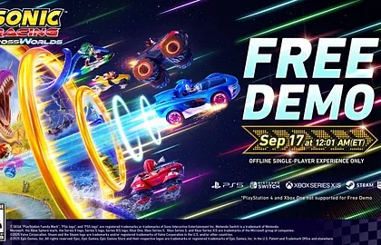 Sonic Racing: CrossWorlds dostane 17. září singleplayerovou demoverzi