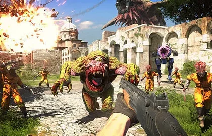 Gameplay trailer na akci Serious Sam 4