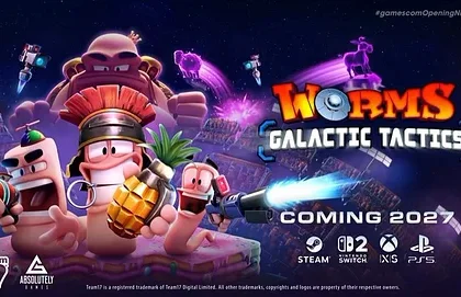 Oznámena hra Worms Galactic Tactics, vyjde v příštím roce
