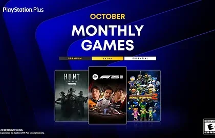 V říjnové nabídce PlayStation Plus Essential je F1 25 nebo Hunt: Showdown 1896