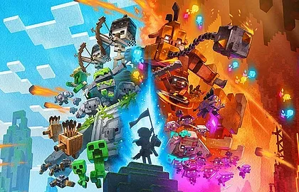 Nový trailer na nedávno oznámenou akční strategii Minecraft Legends
