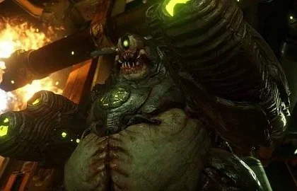 Gameplay video na DOOM 4 ukazující záběry z multiplayeru