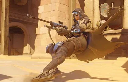 Skiny, emoce nebo spreje nově představené hrdinky Any Amari ze hry Overwatch