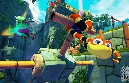 Roztomilá plošinovka Snake Pass vyjde koncem března, gameplay trailer