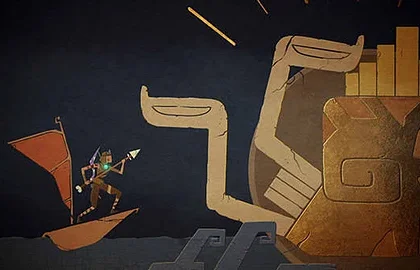 Příběhový trailer na hru Windbound