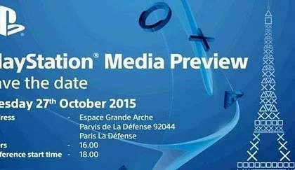 Sony stanovila čas své tiskové konference během Paris Games Week