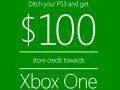 Microsoft v Severní Americe nabízí 100 dolarovou slevu na Xbox One za PS3