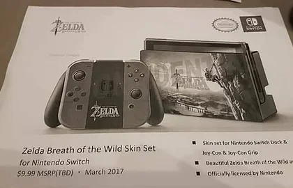 Zřejmě na internet unikly fotky příslušenství pro Nintendo Switch