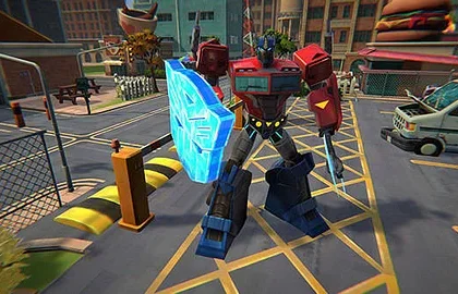 Oznámena hra Transformers: Battlegrounds