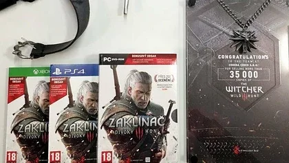 Prodalo se u nás 35 000 kopií hry Zaklínač 3: Divoký hon
