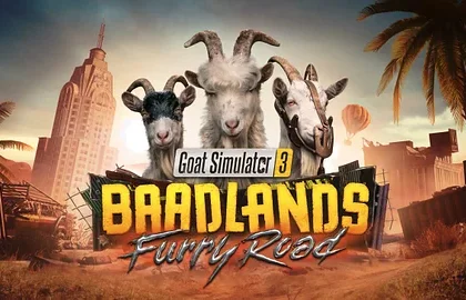 Hra Goat Simulator 3 dostane v listopadu post-apokalyptické rozšíření Baadlands: Furry Road 