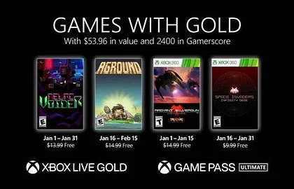 Oznámeny lednové hry pro Xbox Live Gold