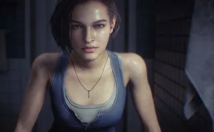Jill Valentine v remaku Resident Evil 3 ztvárnila modelka Sasha Zotova
