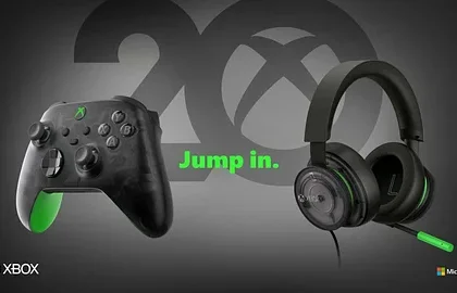 Xbox oslavuje dvacáté výročí limitovanou edicí gamepadu a headsetu