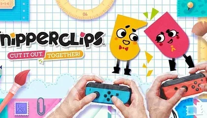 Snipperclips v bundlu s JoyCon ovladači