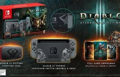 Oznámen Diablo III: Eternal Collection bundle s konzolí Nintendo Switch
