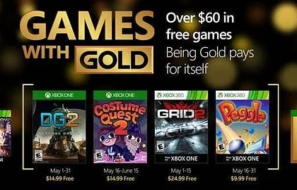 Oznámeny květnové hry pro Zlaté členy na Xboxu