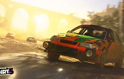 Záběry z Xbox Series X verze závodní hry Dirt 5