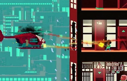 Retro střílečka Not A Hero vyjde pro PS4 začátkem února