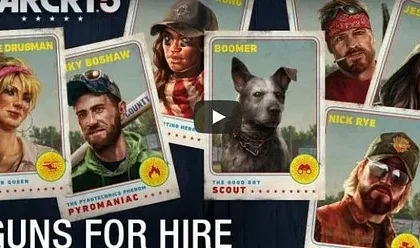 Nové trailery na Far Cry 5 ukazují důležité postavy