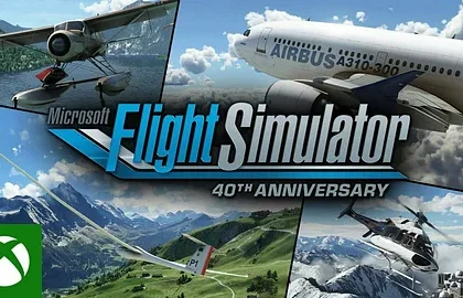 Microsoft Flight Simulator dostane bezplatné rozšíření k výročí značky