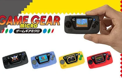 Sega oznámila malou kapesní konzolku Game Gear Micro