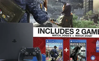 Sony oznámila bundly konzole PlayStation 4 Slim s hrami Watch_Dogs 2 a Call of Duty