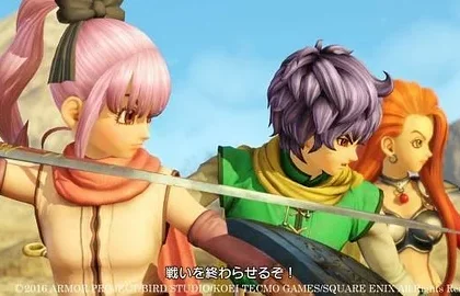 Gameplay záběry ze hry Dragon Quest Heroes II