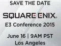 Square Enix bude mít letos na E3 velkou tiskovou konferenci