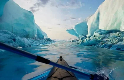 Parádně vypadající hra Kayak VR: Mirage je v přípravě na launch PlayStation VR2