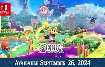 Oznámena hra The Legend of Zelda: Echoes of Wisdom, vyjde koncem září