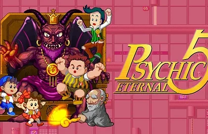 Oznámena plošinovka Psychic 5 Eternal, jde o remake stařičké arkádové hry