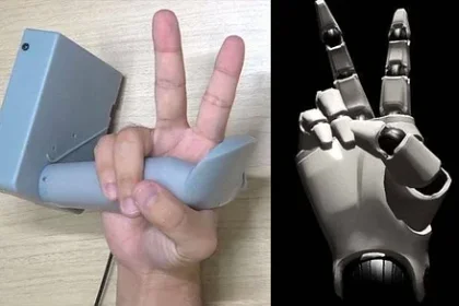 Ukázka prototypu nového ovladače pro PlayStation VR, sleduje pohyb prstů