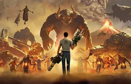 Hra Serious Sam 4  vyšla pro Xbox Series X/S a PlayStation 5, je dostupná v předplatném Xbox Game Pass