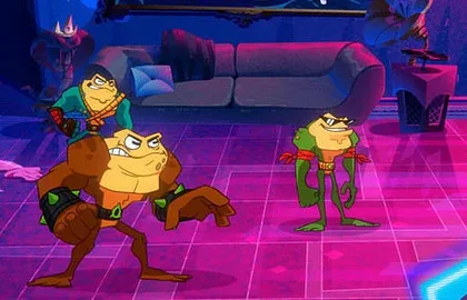 Záběry z připravované hry Battletoads