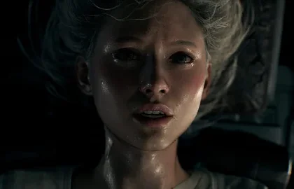 Záběry z hraní hry Resident Evil Requiem na konzoli Nintendo Switch 2