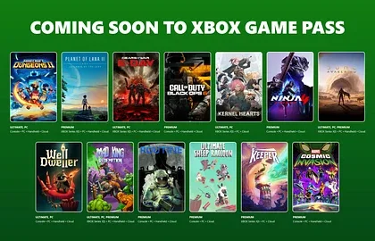Oznámeny nové hry do předplatného Game Pass - Minecraft Dungeons II nebo Gears of War: E-Day