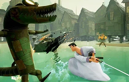 Gameplay záběry ze hry Samurai Jack: Battle Through Time