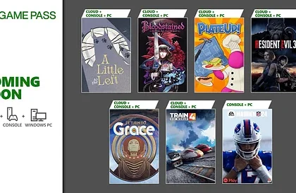 Oznámeny nové hry pro Xbox Game Pass, mezi nimi je Resident Evil 3 a Train Sim World 4