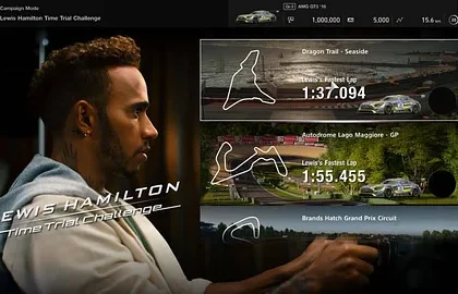 Oznámeno rozšíření s Lewisem Hamiltonem pro Gran Turismo Sport, představen vůz Lamborghini Lambo V12 Vision GT