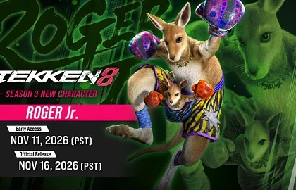 Roger Jr. se dostane do bojovky Tekken 8 v listopadu