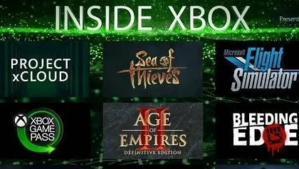 Sledujte s námi Inside Xbox na akci X019