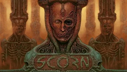 8 minut dlouhé video ukazující začátek hororové hry Scorn