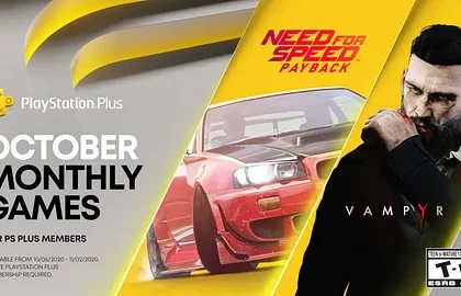 Need for Speed: Payback a Vampyr v říjnové nabídce PlayStation Plus
