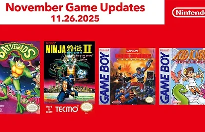 Nintendo přidalo do svého online předplatného další klasiky - Ninja Gaiden II i Bionic Commando