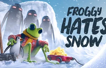 Začátkem května vyjde pro konzole survival hra Froggy Hates Snow